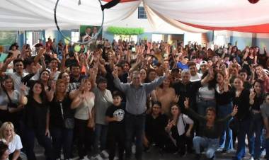 Chepes: Godoy y Amaya organizaron un encuentro denominado "Jóvenes Unidos".