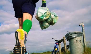 Plogging Tour 2023 con actividad recreativa y participativa en Chepes.