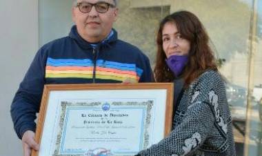 Radio Orión de Chepes recibió distinción Pedro Ignacio de Castro Barros.