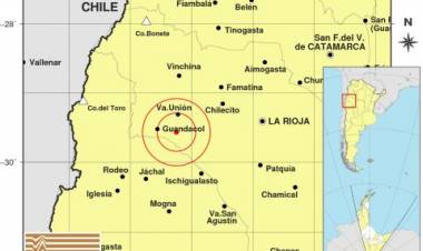 Dos temblores en la tarde del miercoles en La Rioja.