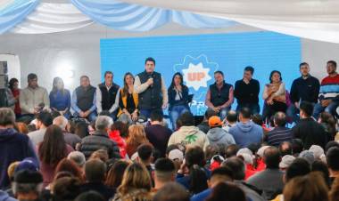 Los candidatos de Unión por la Patria pasaron por Chepes