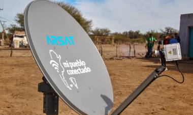 Inauguran conexión a internet en las localidades de Las Jarillas y Quebrada del Vallecito