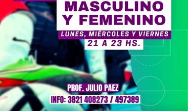 Desde la Ciudad Deportiva invitan a sumarse a la practica de una nueva disciplina deportiva