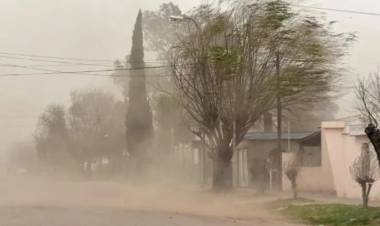 Alerta Amarilla por viento zonda para este jueves 10 de agosto