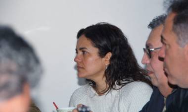Visita de la Secretaria de Industria: importante agenda de trabajo con organizaciones populares del departamento