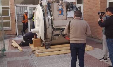 Comienza el emplazamiento de un nuevo resonador en el Hospital de la Madre y el Niño