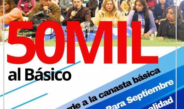 AMP pide un incremento salarial de $50.000 al básico para el mes de septiembre