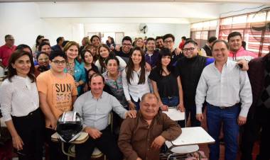 Chamical y Olta: Florencia López visitó sedes de la Universidad Nacional de La Rioja