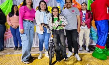 Chepes: se realizo en la Plaza de los Jóvenes la Kermes de las Infancias