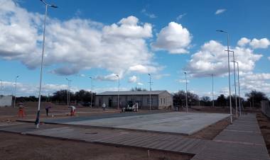 Polideportivo Desiderio Tello: Importante obra para toda la comunidad y alrededores