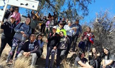 Se realizó el primer Trekking Y Tinkunaco en el cerro de Ñoqueve