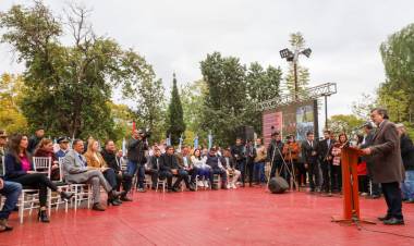 Quintela en el 376° aniversario del Departamento General Belgrano