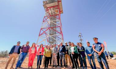 La Rioja: avanza la construcción de Estación Meteorológica, una obra para productores y pobladores