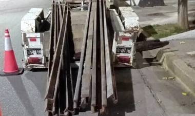 Dos demorados por robo de rieles de tren en chamical