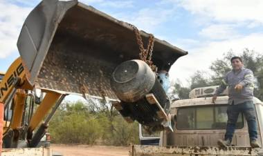 San Carlos: Modificaron sistema de bombeo