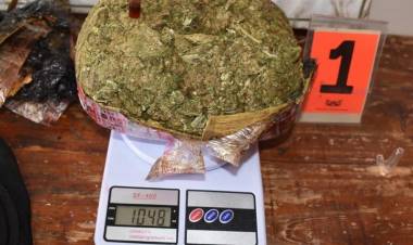 Gendarmería secuestró un kilo de marihuana de un micro que viajaba a Mendoza