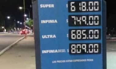 YPF subió el precio de sus combustibles