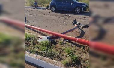 Chepes: Una familia jujeña sufrió un siniestro vial por Ruta Provincial N°29