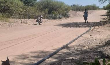 Ñoqueve: Realizan perforación con la iniciativa de los vecinos