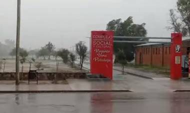 Departamento Rosario Vera Peñaloza: Registro de lluvias del jueves 22/02/2024