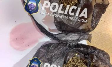 Ulapes: incautaron estupefacientes en un domicilio y demoraron a un hombre