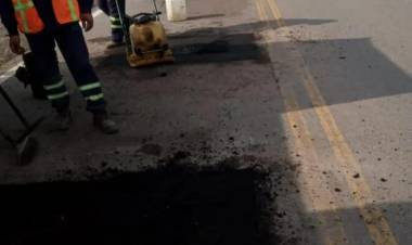 Vialidad Nacional continua con el mantenimiento de la Ruta Nacional 79