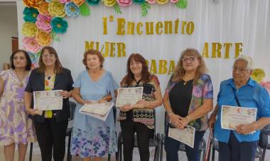 Chepes: 1° Encuentro “Mujer, Trabajo y Arte”