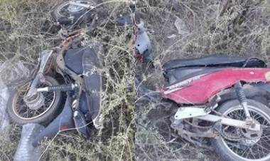Chepes: fueron encontradas dos motos abandonadas en Ruta Nº 29