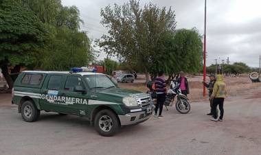 Chepes: Detuvieron motociclista que viajaba hacia Río Negro con estupefacientes