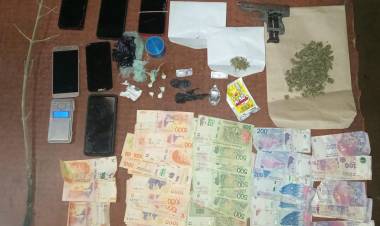 Capturaron a cinco integrantes de una organización delictiva dedicada al narcomenudeo