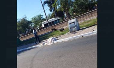 Accidente faltal: un motociclista atropelló a un anciano y falleció