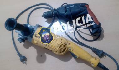Comisaría Dtto. Olta - recupera elementos robados
