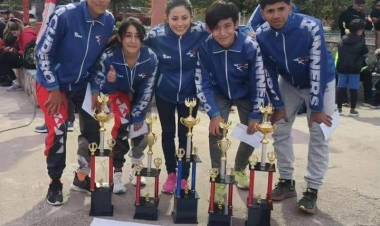 El atletismo chepeño en lo alto del podio en capital provincial