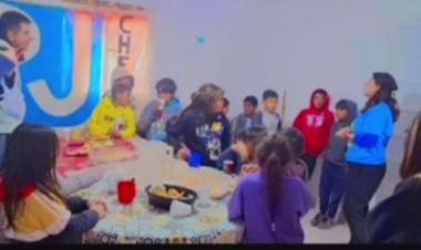 Desde el PJ departamental: "Alfabetización en tu barrio" en el Día de la Escarapela