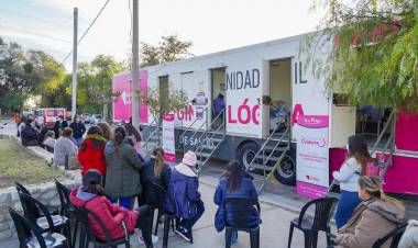 El Ministerio de Salud atendió a unas 250 personas del Departamento Castro Barros