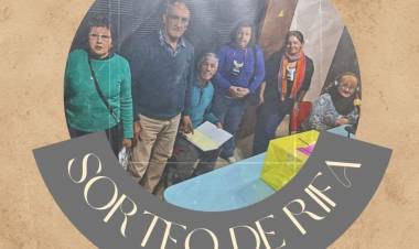 Inmaculada Concepción: Miembros de comisión de Villa Chepes realizaron sorteo de rifa