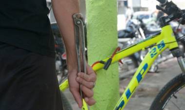 Chepes: se realizaron denuncias por robo de bicicletas