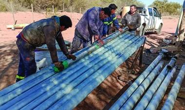 El Ministerio de Agua habilitó una perforación en Patquía
