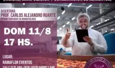 Chepes: charla informativa organizado por la Libertad Avanza del Departamento RVP