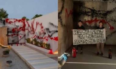 Vandalizaron la mansión de Messi en Ibiza: el duro mensaje que dejaron