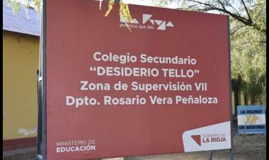 Desiderio Tello: el evento cultural más importante de los llanos riojanos "Feria Escolar del Libro 2º Edición