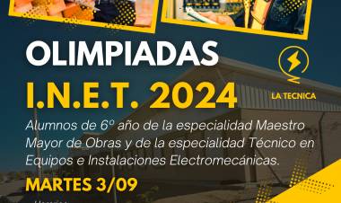 Chepes: Alumnos de la E.P.E.T. Nº1 exponen trabajos de olimpiadas en la etapa institucional