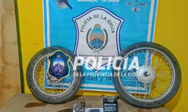 Chamical: policía recupera elementos robados durante el fin de semana