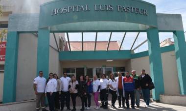 Capacitaron al personal de salud de Chepes en atención prehospitalaria