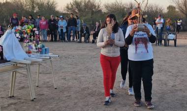 El Totoral: encuentro de imagenes religiosas e inicio de la Novena de la Virgen de la Merced