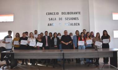 Chepes: Se dictó un taller sobre Ceremonial, Símbolos Patrios y Logística Organizacional