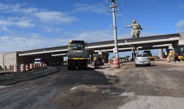 Capital: Avances en la Rotonda del Chacho