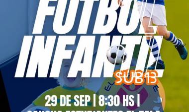 Chepes: Nueva fecha del Regional de Fútbol Infantil "El Deporte Abraza los Llanos"