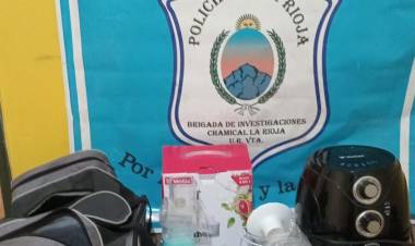 Chamical: Policía recupera elementos que habían sido robados