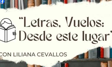 "Letras, Vuelos; Desde este Lugar"